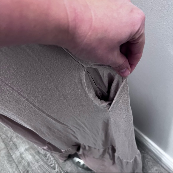 ANNABELLE Super Soft Maxi Dress | Plus Size 3X | 3/4 Sleeves, Pockets, Hi-Lo Hem - Picture 6 of 11